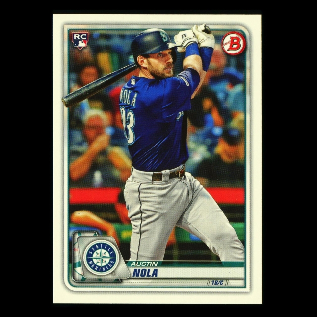 Austin Nola RC 2020 Bowman Rookie Mariners