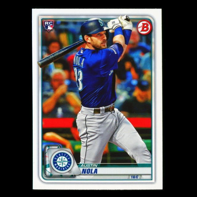 Austin Nola RC 2020 Bowman Rookie Mariners