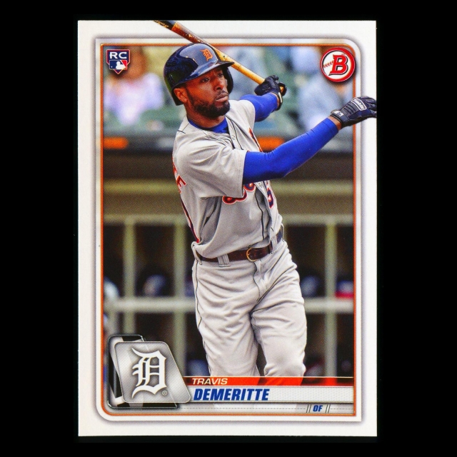 Travis Demeritte RC 2020 Bowman Rookie Tigers
