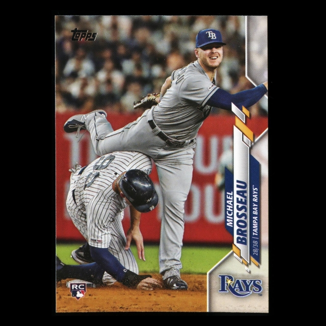 Michael Brosseau RC 2020 Topps Rookie Rays