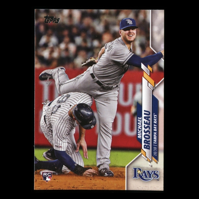Michael Brosseau RC 2020 Topps Rookie Rays
