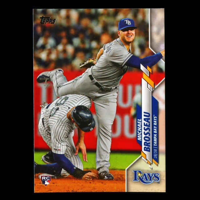 Michael Brosseau RC 2020 Topps Rookie Rays