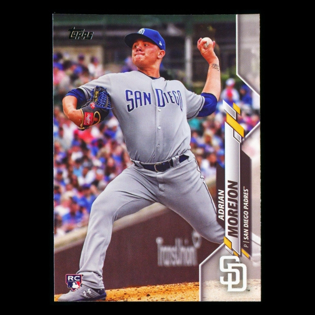 Adrian Morejon RC 2020 Topps Rookie Padres