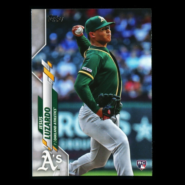 Jesus Luzardo RC 2020 Topps Rookie Athletics