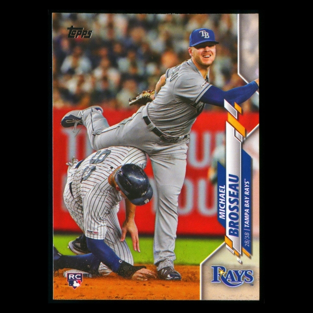 Michael Brosseau RC 2020 Topps Rookie Rays