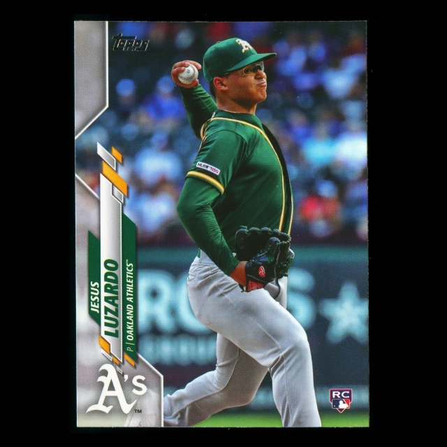 Jesus Luzardo RC 2020 Topps Rookie Athletics