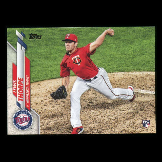 Lewis Thorpe RC 2020 Topps Rookie Twins