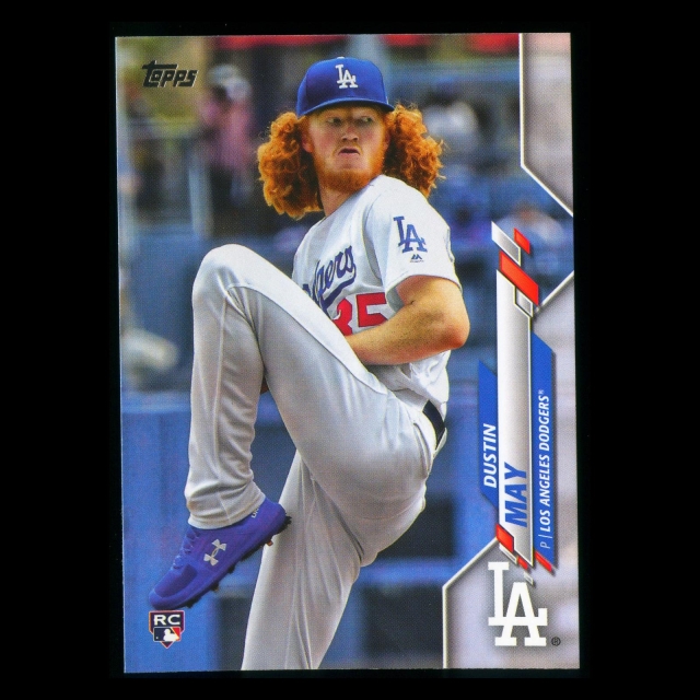 Dustin May RC 2020 Topps Rookie Dodgers