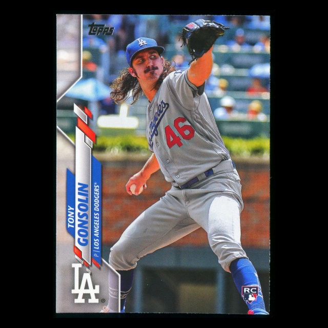 Tony Gonsolin RC 2020 Topps Rookie Dodgers