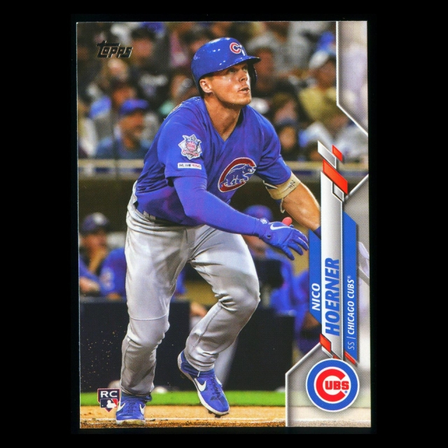 Nico Hoerner RC 2020 Topps Rookie Cubs
