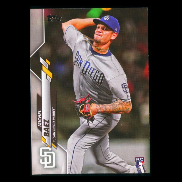 Michel Baez RC 2020 Topps Rookie Padres