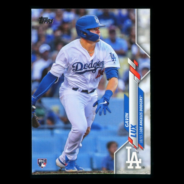 Gavin Lux RC 2020 Topps Rookie Dodgers