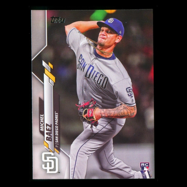 Michel Baez RC 2020 Topps Rookie Padres