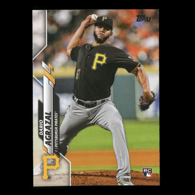 Dario Agrazal RC 2020 Topps Rookie Pirates