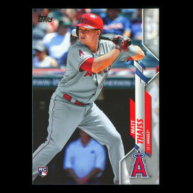Matt Thaiss RC 2020 Topps Rookie Angels
