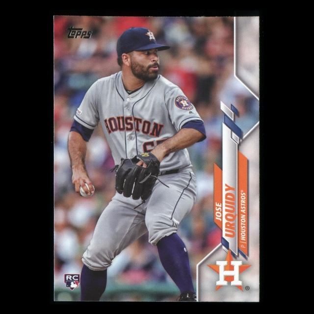 Jose Urquidy RC 2020 Topps Rookie Astros