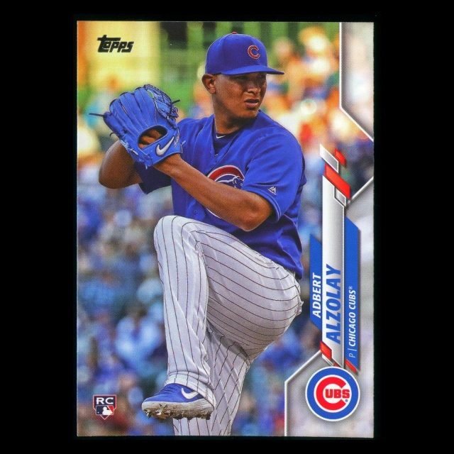 Adbert Alzolay RC 2020 Topps Rookie Cubs