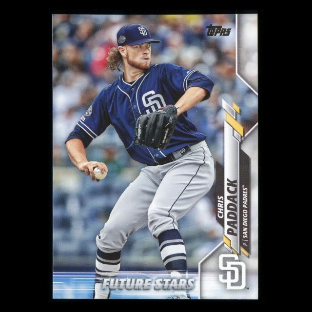 Chris Paddack 2020 Topps Future Stars Padres