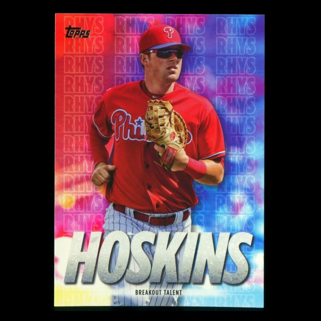 Rhys Hoskins 2020 Topps Breakout Talent Phillies
