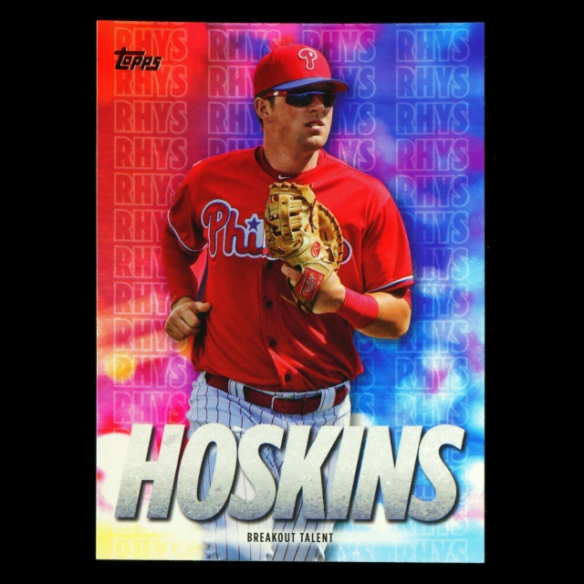 Rhys Hoskins 2020 Topps Breakout Talent Phillies