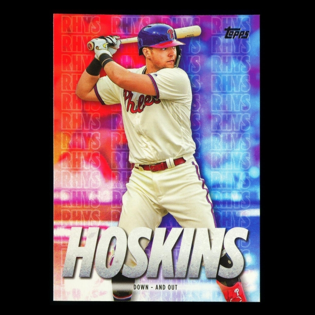Rhys Hoskins 2020 Topps Down - And Out Phillies