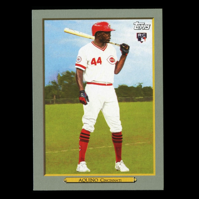 Aristides Aquino RC 2020 Topps Turkey Red Rookie Reds