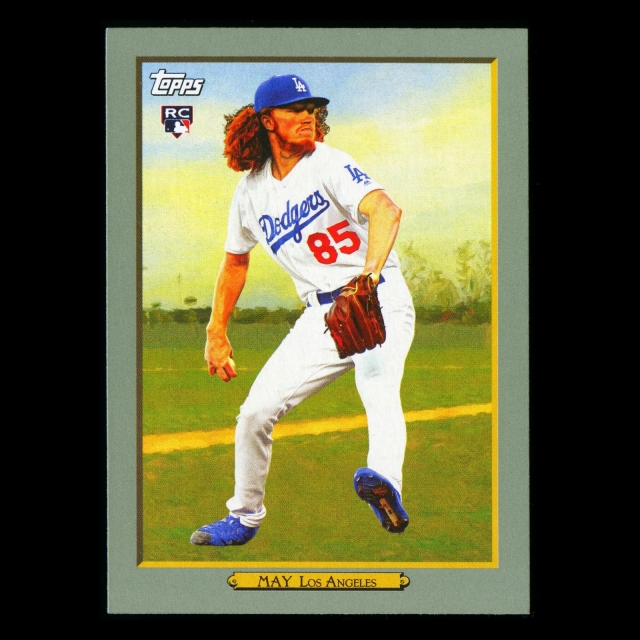 Dustin May RC 2020 Topps Turkey Red Rookie Dodgers