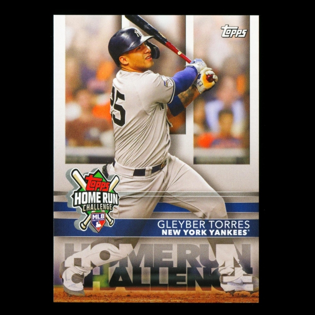 Gleyber Torres 2020 Topps Home Run Challenge Yankees