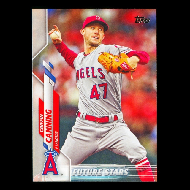 Griffin Canning 2020 Topps Future Stars Angels