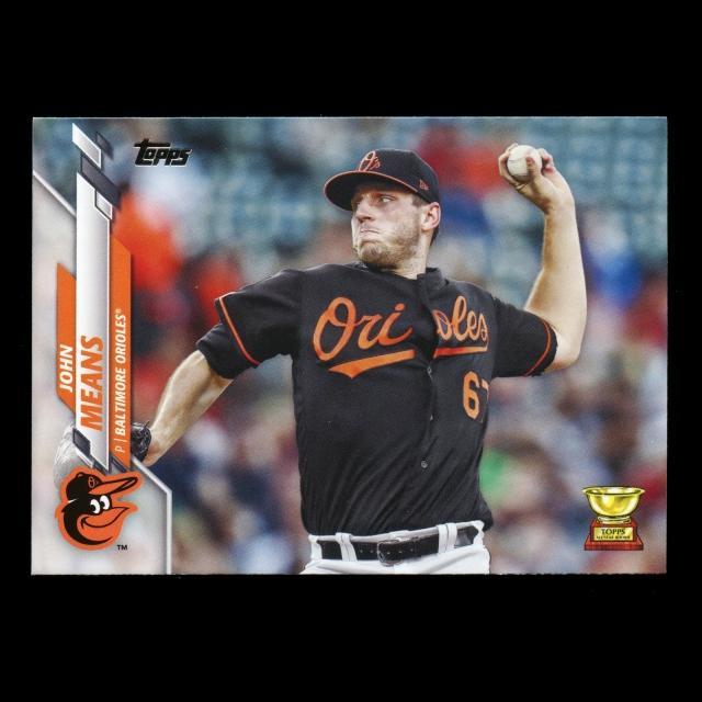 John Means 2020 Topps All-Star Rookie Orioles