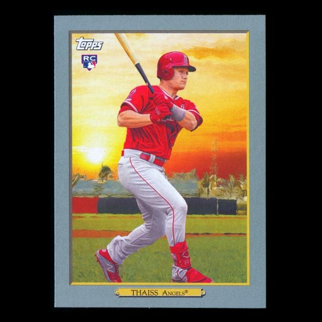 Matt Thaiss RC 2020 Topps Turkey Red Rookie Angels
