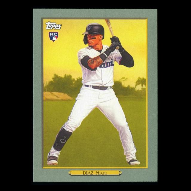 Isan Diaz RC 2020 Topps Turkey Red Rookie Marlins