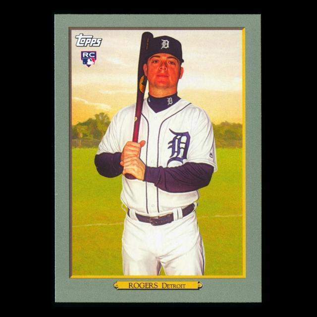 Jake Rogers RC 2020 Topps Turkey Red Rookie Tigers