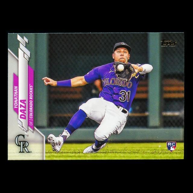 Yonathan Daza RC 2020 Topps Rookie Rockies