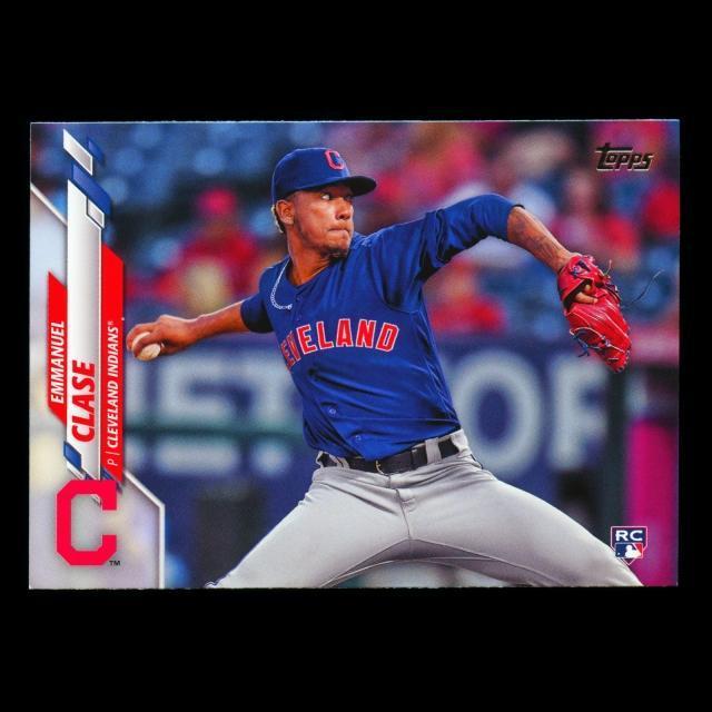 Emmanuel Clase RC 2020 Topps Rookie Indians