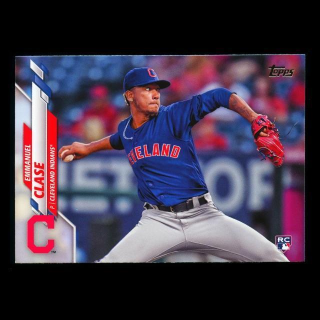 Emmanuel Clase RC 2020 Topps Rookie Indians