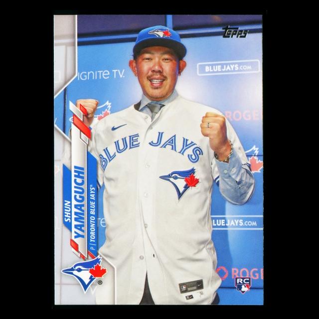 Shun Yamaguchi RC 2020 Topps Rookie Blue Jays