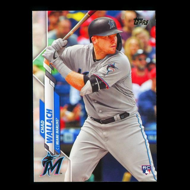 Chad Wallach RC 2020 Topps Rookie Marlins