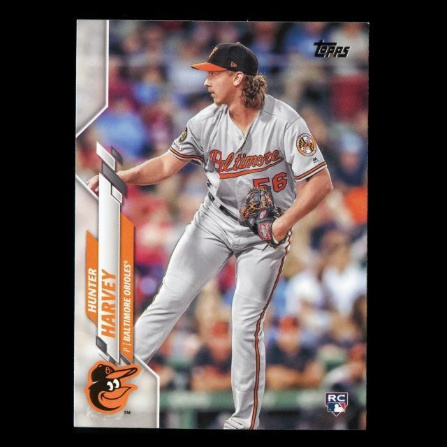 Hunter Harvey RC 2020 Topps Rookie Orioles