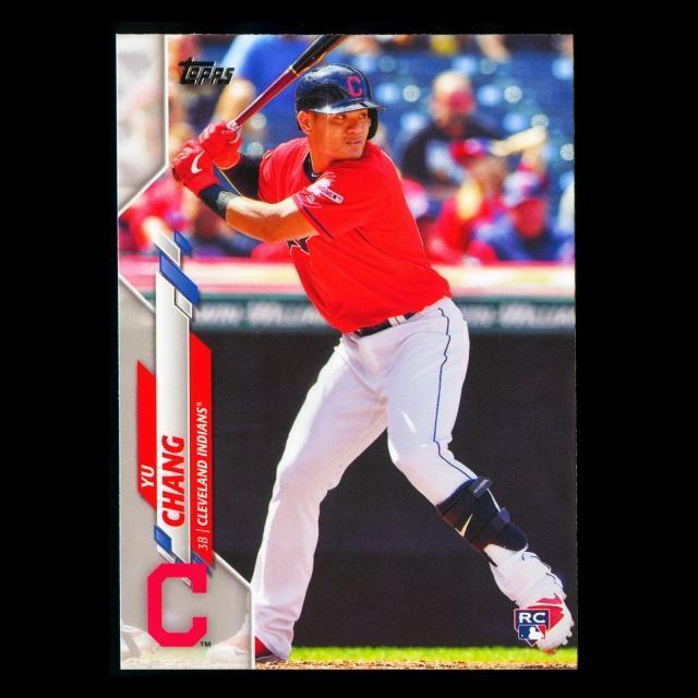 Yu Chang RC 2020 Topps Rookie Indians