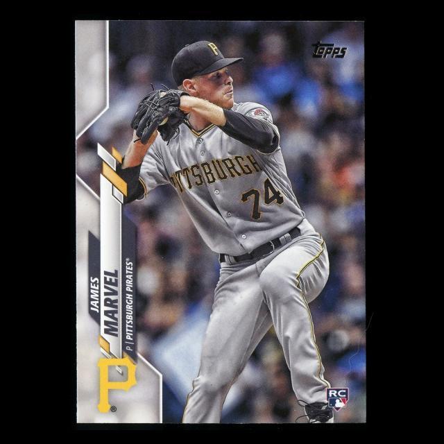 James Marvel RC 2020 Topps Rookie Pirates