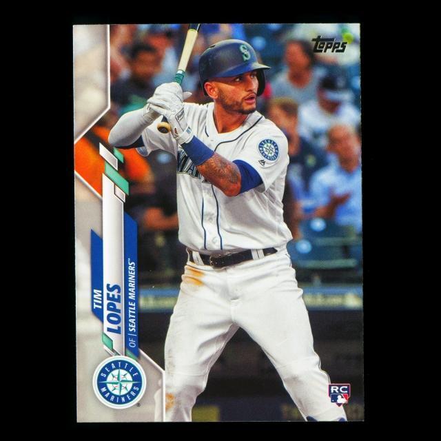 Tim Lopes RC 2020 Topps Rookie Mariners