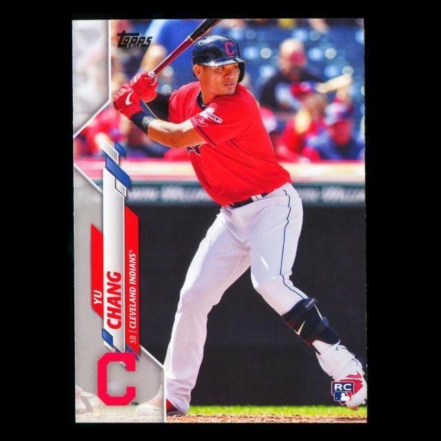 Yu Chang RC 2020 Topps Rookie Indians