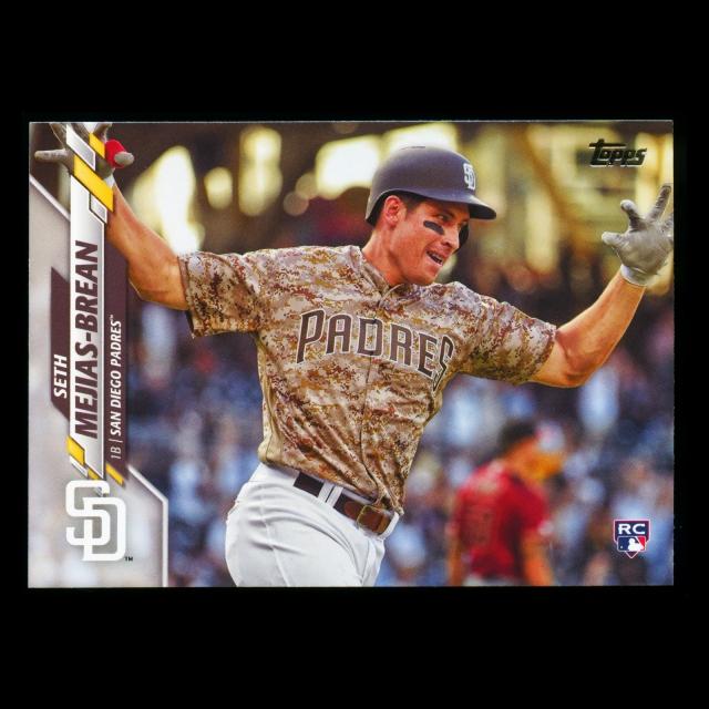 Seth Mejias-Brean RC 2020 Topps Rookie Padres