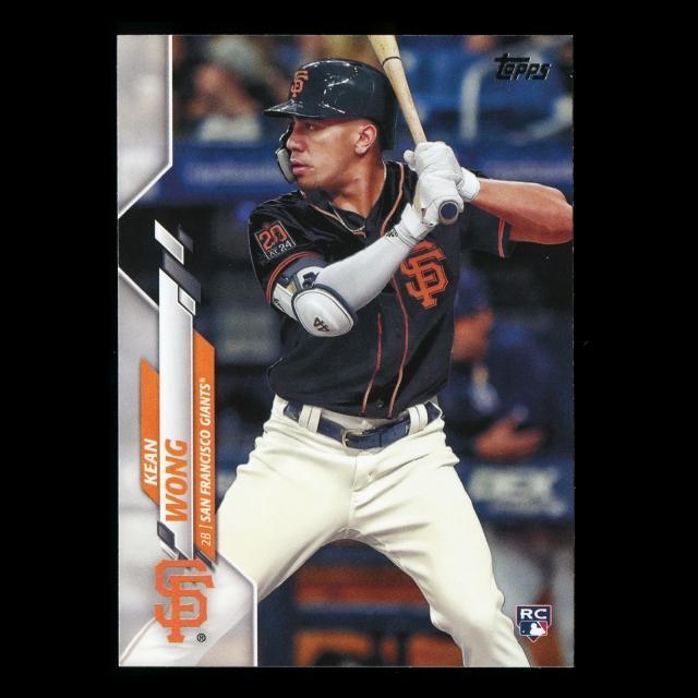 Kean Wong RC 2020 Topps Rookie Giants