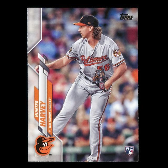 Hunter Harvey RC 2020 Topps Rookie Orioles