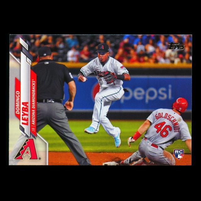 Domingo Leyba RC 2020 Topps Rookie Diamondbacks