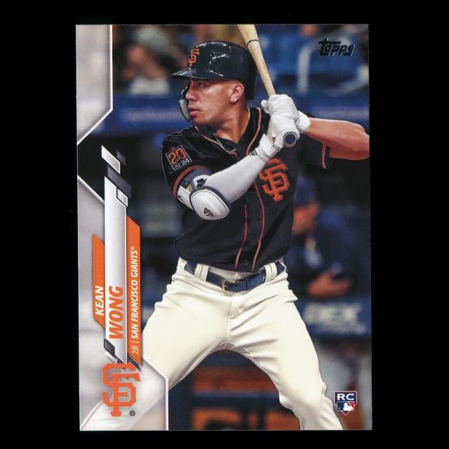 Kean Wong RC 2020 Topps Rookie Giants