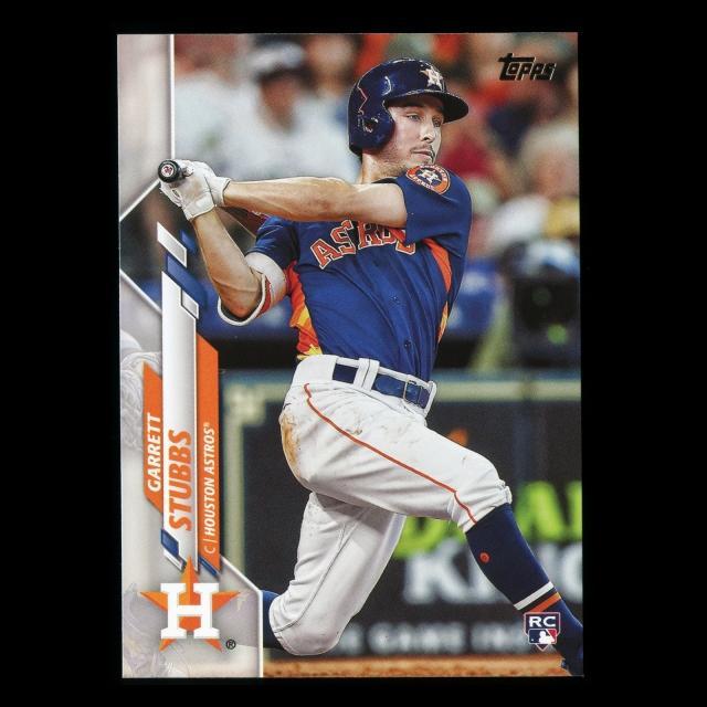 Garrett Stubbs RC 2020 Topps Rookie Astros