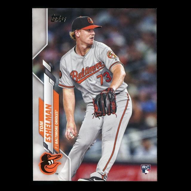 Tom Eshelman RC 2020 Topps Rookie Orioles 